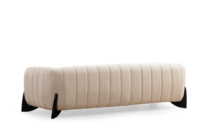Atelier Del Sofa Sofá 3 Plazas Blanco Confortable y Elegante 248 cm